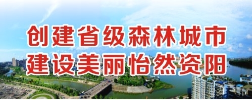 老浪妇操逼内射视频创建省级森林城市 建设美丽怡然资阳